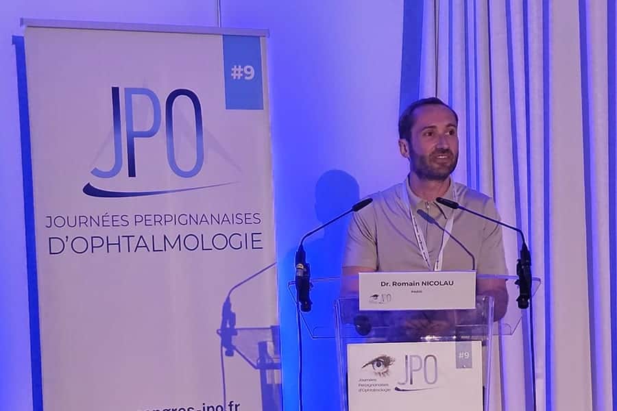 Chirurgie de l&rsquo;hypermétropie forte par implant ICL à Paris : résultats à 3 ans présentés aux JPO 202